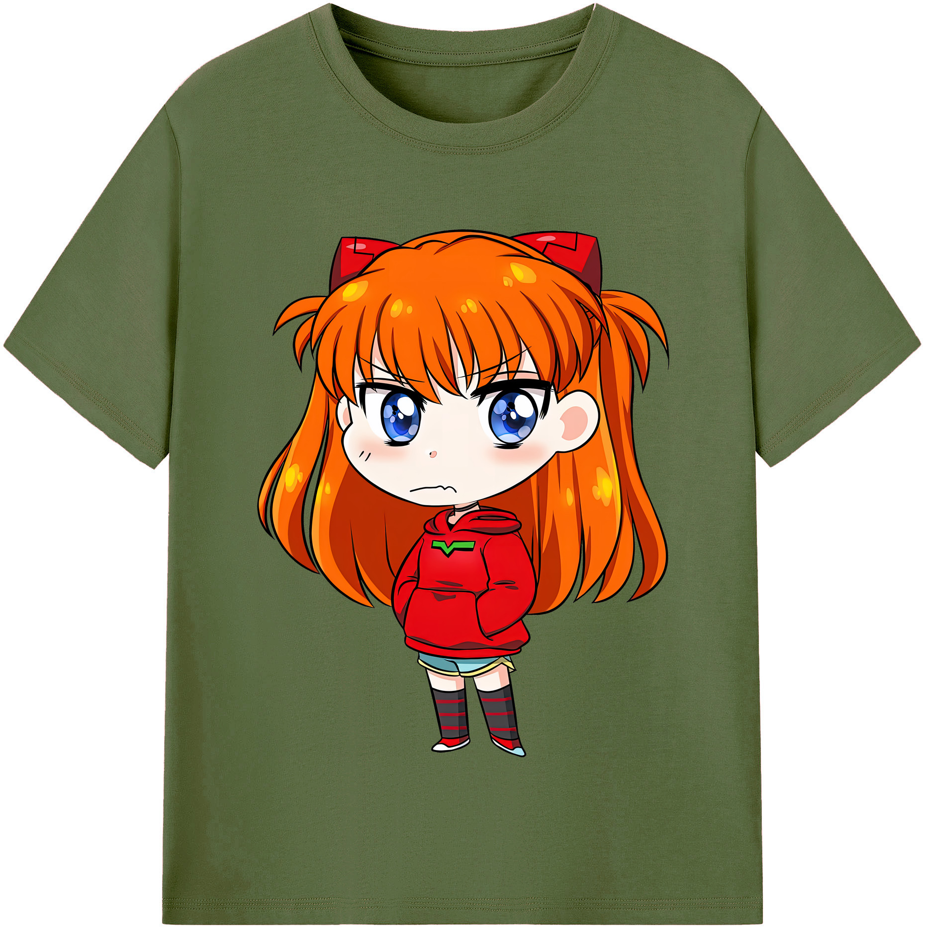 （画像用） EVA 新世紀エヴァンゲリオン 綿100％半袖Tシャツ（フロントプリント）